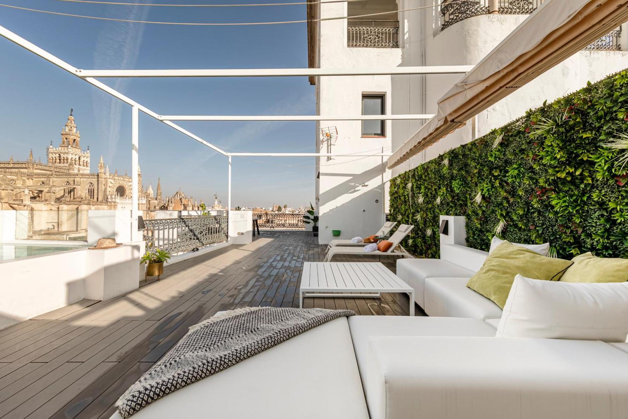 Isg Modern Atticpool At The Cathedralfree Parking Appartement Séville